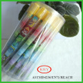 Low ordor and eco-friendly colorful highlighter set with pvc tube